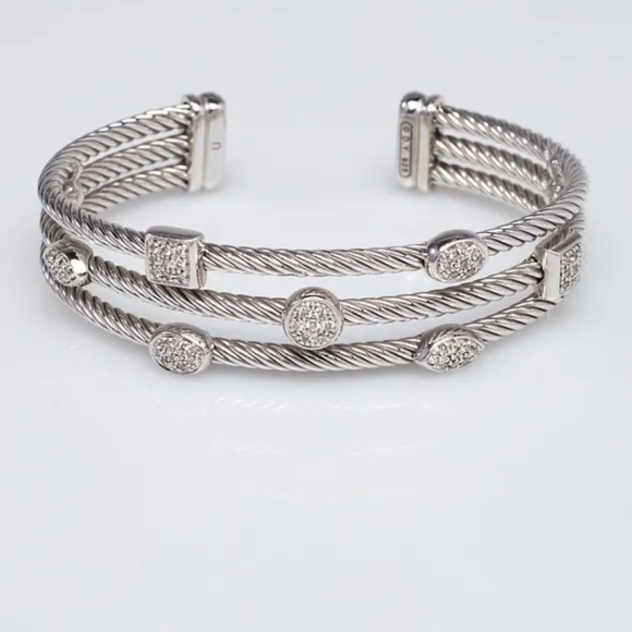 David Yurman  Diamond Confetti Bracelet - AUTHENTIC - Picture 1 of 4